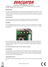 Предварительный просмотр 2 страницы Evacuator Evacuator Synergy RF Instructions