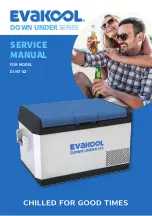 EvaKool DOWN UNDER Series Service Manual preview