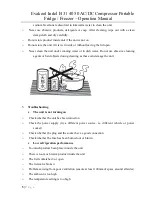 Preview for 5 page of EvaKool Indel B 31 Operation Manual