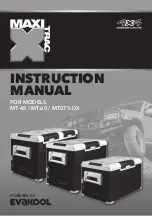 Предварительный просмотр 1 страницы EvaKool MAXI TRAC MT-45 Instruction Manual