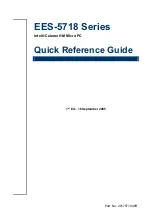 Evalue Technology EES-5718 Series Quick Reference Manual preview