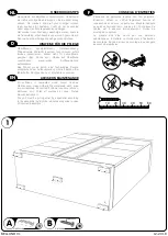 Preview for 2 page of Evan furniture BELLUNO V1 Assembly Instruction