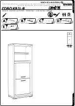 Evan furniture COBO KB1L-R Assembly Instruction предпросмотр