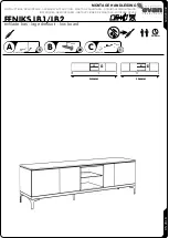 Preview for 1 page of Evan furniture FENIKS LB1 Assembly Instruction