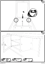 Preview for 10 page of Evan furniture GRANNA TV1 Assembly Instruction Manual