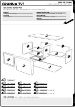 Preview for 15 page of Evan furniture GRANNA TV1 Assembly Instruction Manual