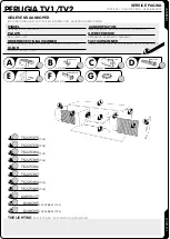 Предварительный просмотр 4 страницы Evan furniture PERUGIA TV1 Assembly Instruction