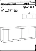 Preview for 1 page of Evan furniture TREVISO DR1 Assembly Instruction Manual