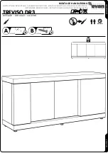 Preview for 2 page of Evan furniture TREVISO DR1 Assembly Instruction Manual