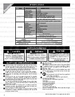 Preview for 2 page of Evans G60MG1000THW User Manual