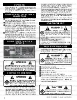 Preview for 6 page of Evans G60MG1000THW User Manual