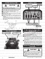 Предварительный просмотр 6 страницы Evans GT190MG3500BS Owner'S Manual