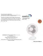 Evantair Evantair FT-15B Instruction Manual предпросмотр