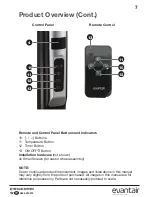 Предварительный просмотр 7 страницы Evantair MH-1205 Instruction Manual