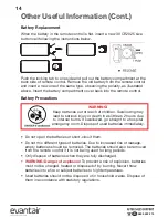 Предварительный просмотр 14 страницы Evantair PTC-5137 Instruction Manual