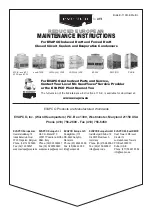 EVAPCO ATC-E Maintenance Instruction preview