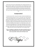 Preview for 3 page of EVape EGO-T Instructions For Use