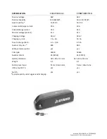 Preview for 5 page of EVBIKE EVBAT36V13A-S Installation Manual