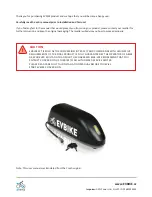 Preview for 2 page of EVBIKE EVBAT36V13A Installation Manual