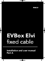 EVBox Elvi Installation And User Manual предпросмотр