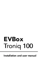 Предварительный просмотр 3 страницы EVBox Troniq 100 Installation And User Manual