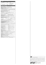 Предварительный просмотр 2 страницы Evco EV3401 Instruction Sheet