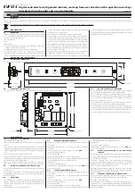 Предварительный просмотр 1 страницы Evco EVF214 Manual