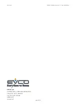 Preview for 58 page of Evco EVF815 Installer Manual