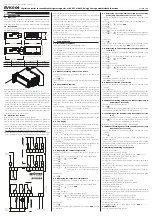 Предварительный просмотр 1 страницы Evco EVK004 Manual