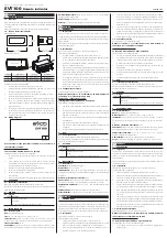 Evco EVT100 Instructions preview