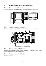 Предварительный просмотр 11 страницы Evco Vcolor 818 Installer Manual