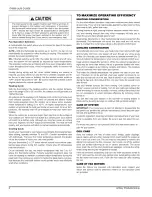 Preview for 2 page of Evcon ERHQ series User'S Information Manual