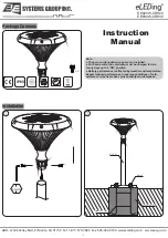 Предварительный просмотр 1 страницы Eve Systems eLEDing EE820W-CRH20 Instruction Manual