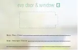 Предварительный просмотр 7 страницы EVE door & window 1ED109901001 Manual