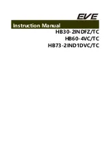 Предварительный просмотр 1 страницы EVE HB30-2INDFZ/TC Instruction Manual