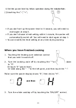 Предварительный просмотр 11 страницы EVE HB60-2VC1TC Instruction Manual