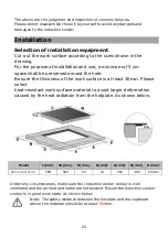 Предварительный просмотр 23 страницы EVE HB60-2VC1TC Instruction Manual