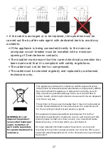 Предварительный просмотр 27 страницы EVE HB60-2VC1TC Instruction Manual