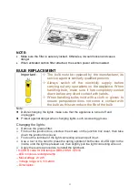 Предварительный просмотр 11 страницы EVE HS-BG62-60 Instruction Manual