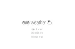 Предварительный просмотр 1 страницы EVE Weather Get Started