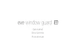 Предварительный просмотр 1 страницы EVE Window Guard Get Started