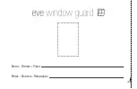 Предварительный просмотр 11 страницы EVE Window Guard Get Started