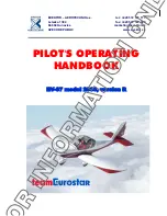 EVEKTOR-AEROTECHNIK EV-97? EUROSTAR ?model 2000 version R Pilot Operating Handbook preview