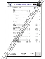 Preview for 11 page of EVEKTOR-AEROTECHNIK EV-97? EUROSTAR ?model 2000 version R Pilot Operating Handbook