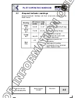 Preview for 15 page of EVEKTOR-AEROTECHNIK EV-97? EUROSTAR ?model 2000 version R Pilot Operating Handbook