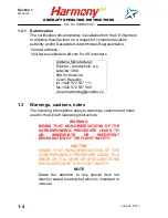 Preview for 14 page of EVEKTOR-AEROTECHNIK Harmony LSA Operating Instructions Manual