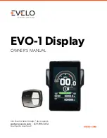 Evelo EVO-1 Owner'S Manual предпросмотр