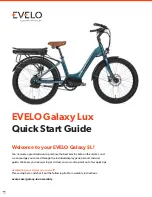 Предварительный просмотр 1 страницы Evelo Galaxy Lux Quick Start Manual