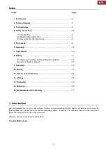 Preview for 2 page of EveMotion HB-ES1000A Owner'S Manual