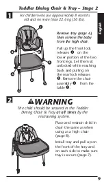 Preview for 11 page of Evenflo 4-in-1 Eat & Grow Manual